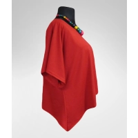 Tunika Anette z wydłużonymi bokami - dla puszystej